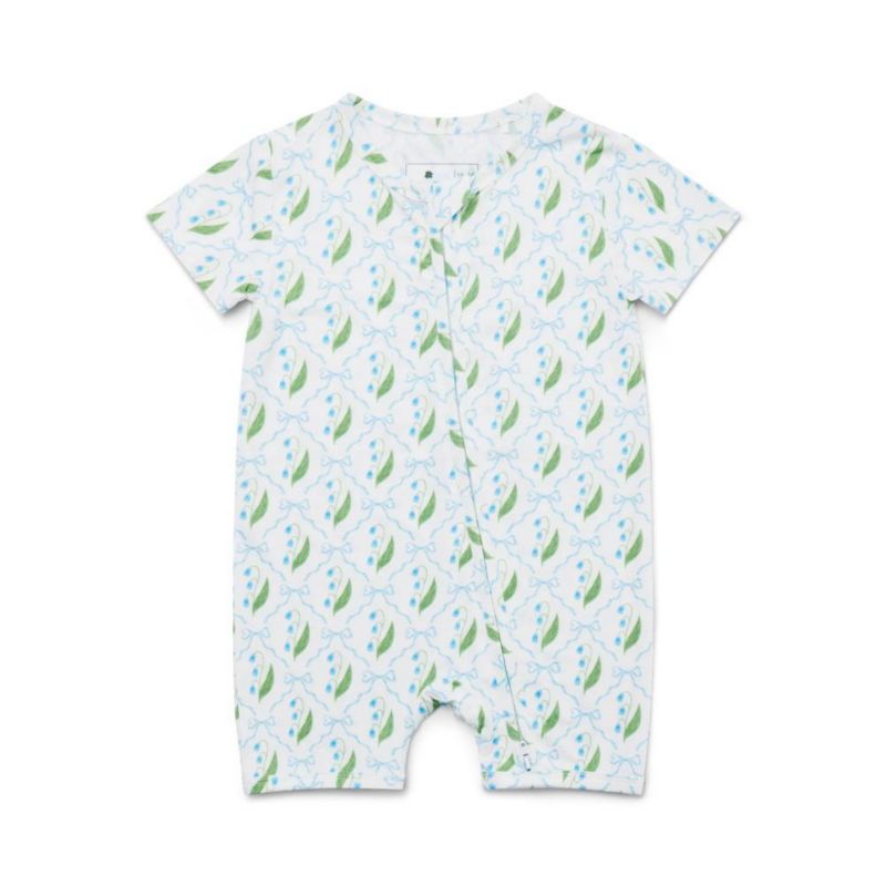 Baby Girls Bluebell Bows Bamboo Sleeper