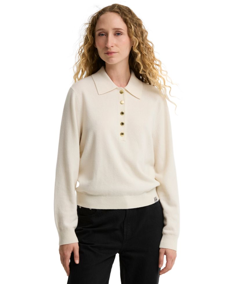 Women's Wynn Merino Wool Polo Sweater