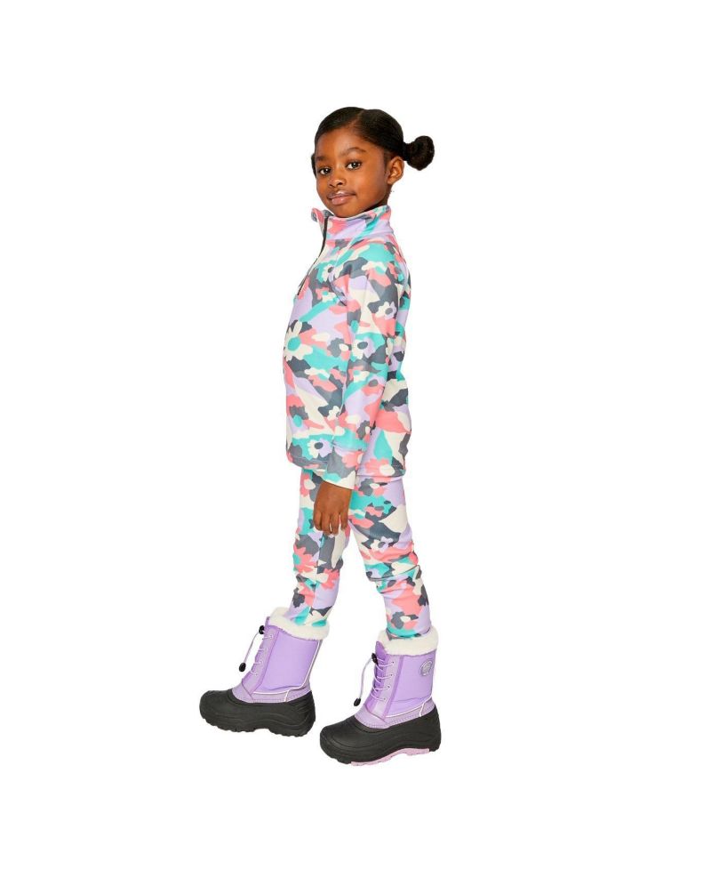 Little and Big Girl's (6-14) Two Piece Thermal Underwear