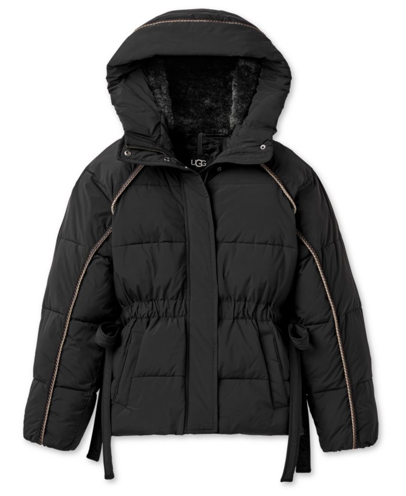 UGG Women's Renly Relaxed-Fit Hooded Neck Puffer Jacket