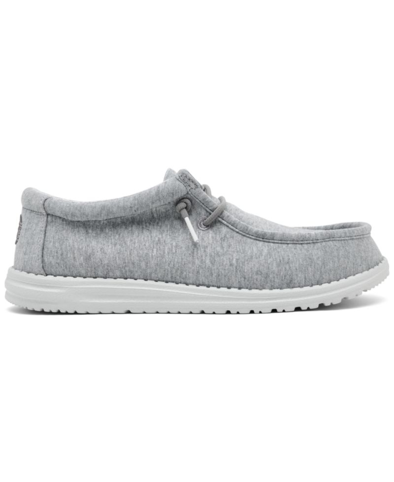 Men's Wally Stretch Jersey Slip-On Casual Moccasins from Finish Line