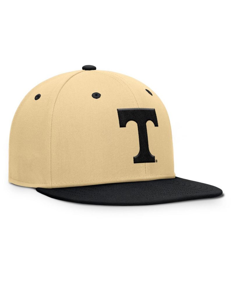 Men's Khaki/Black Tennessee Volunteers Balance Fitted Hat