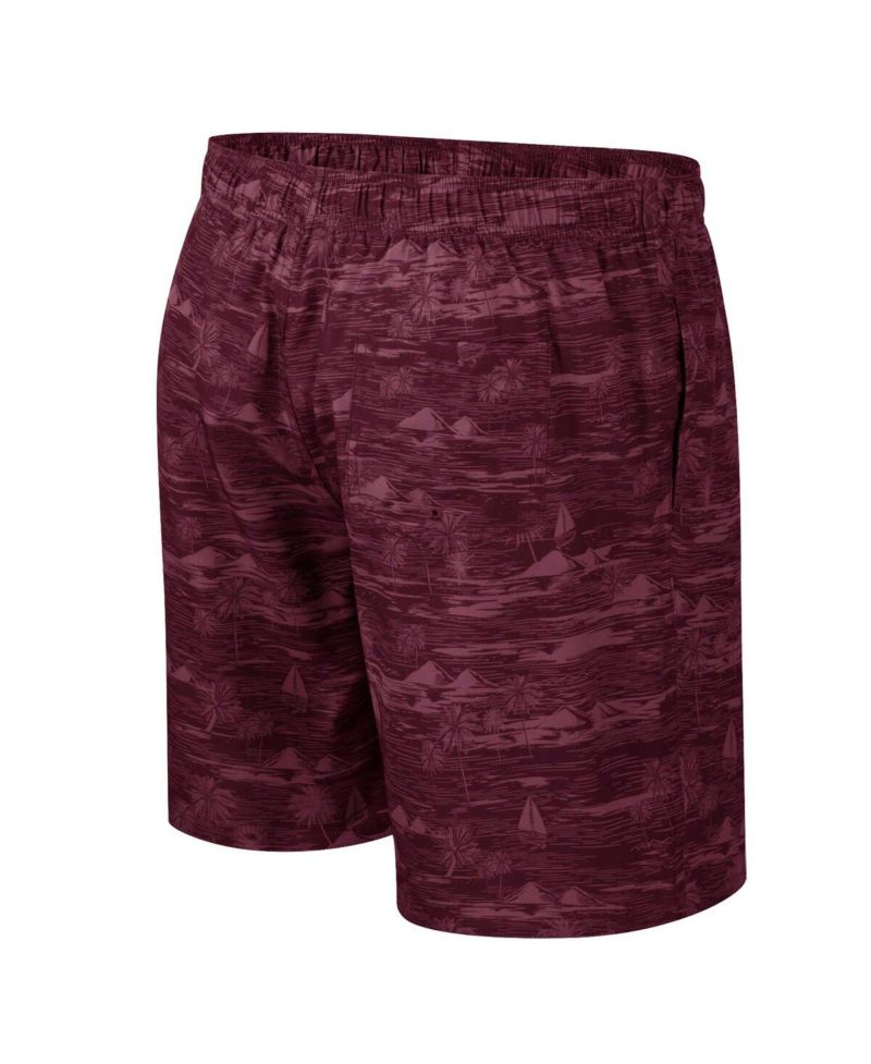 Men's Maroon Montana Grizzlies Ozark Swim Shorts