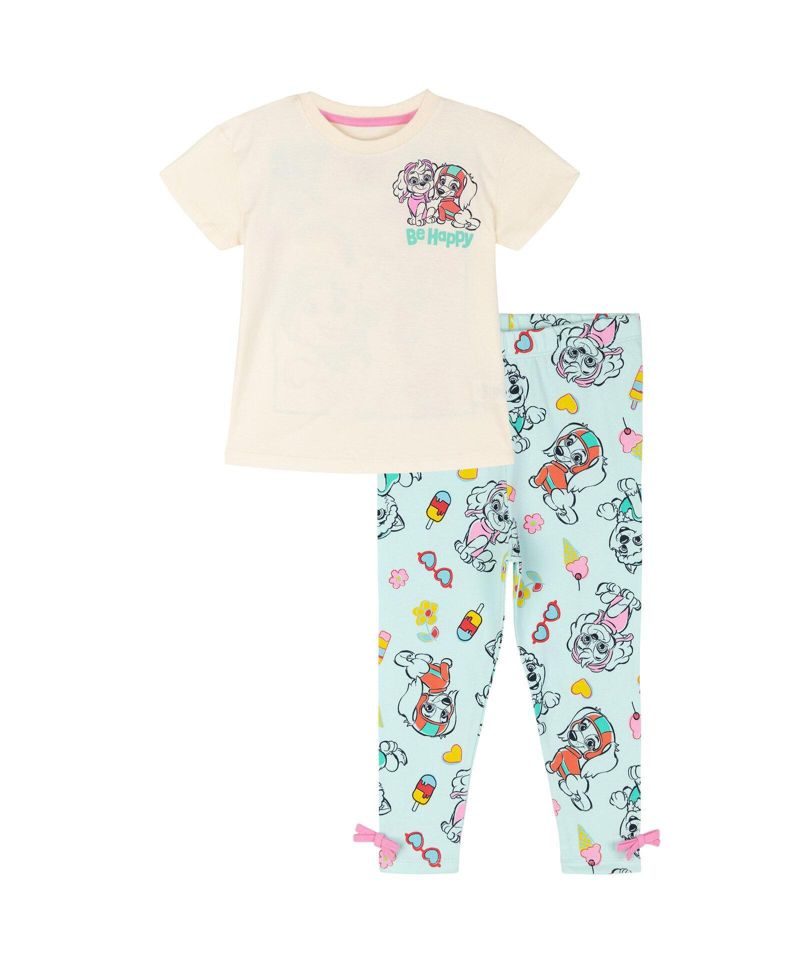 Toddler Girls' 2T -12 2-Piece T-Shirt and Leggings Set