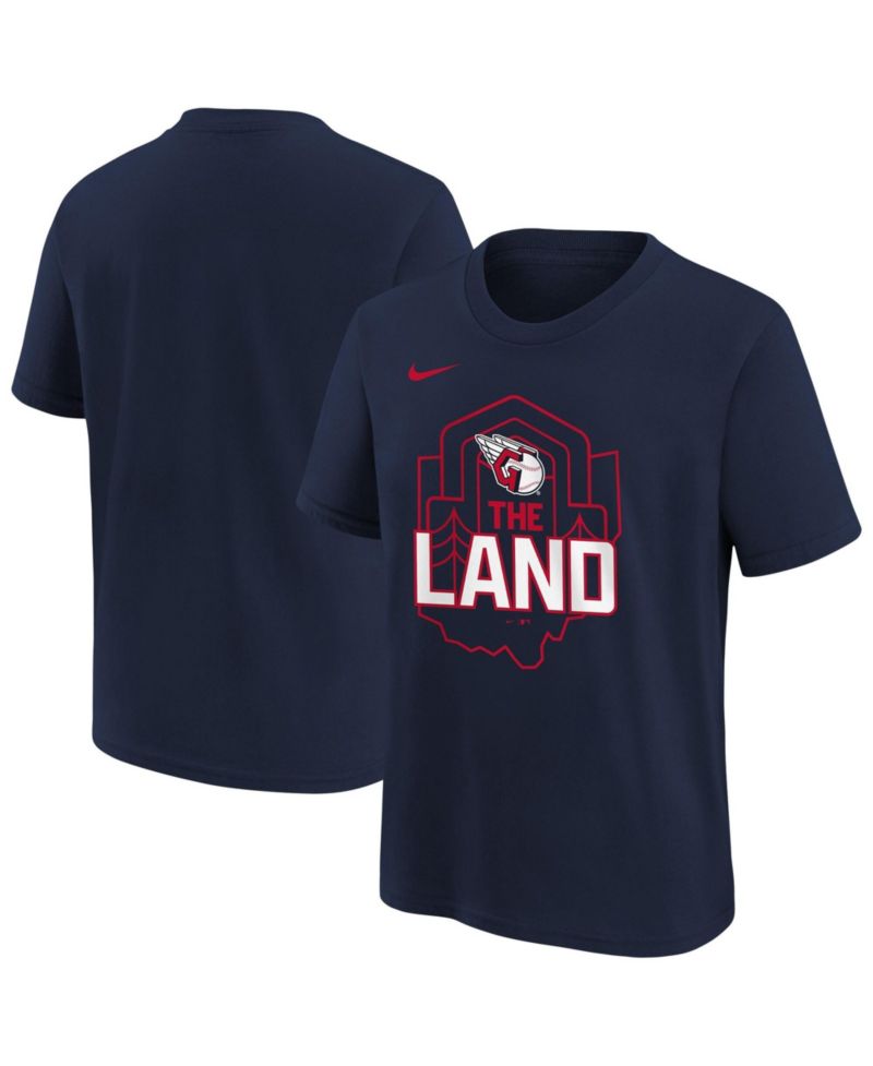 Big Boys and Girls Navy Cleveland Guardians Hometown Collection T-Shirt