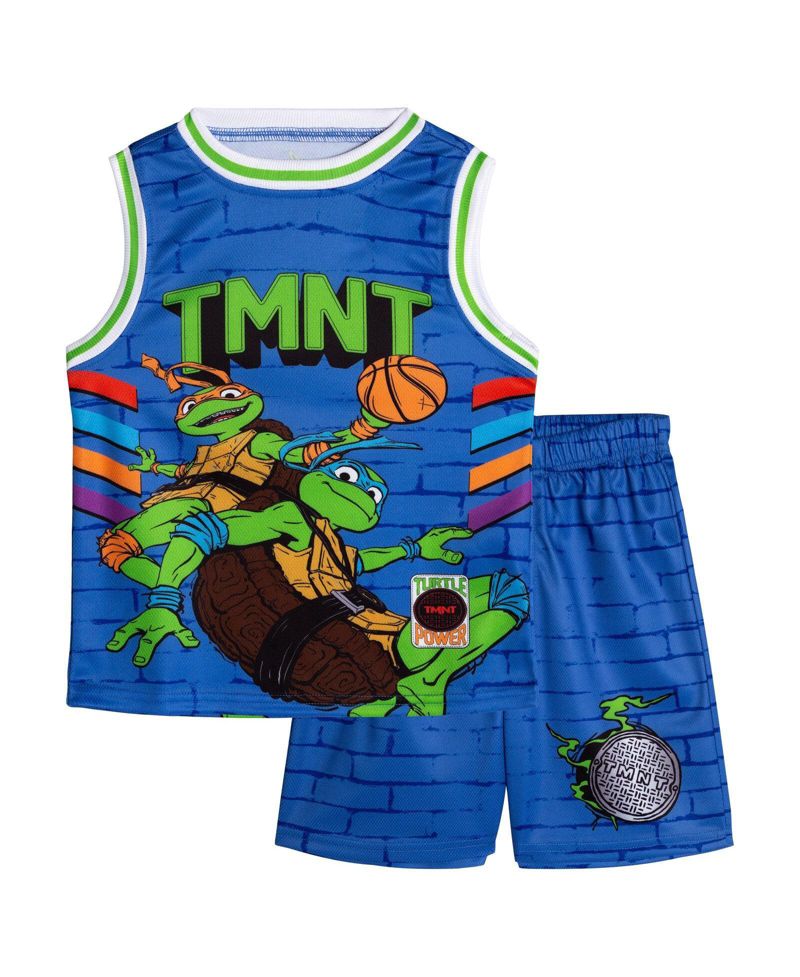 Boy's (5-12) Athletic Basketball Jersey and Shorts Set