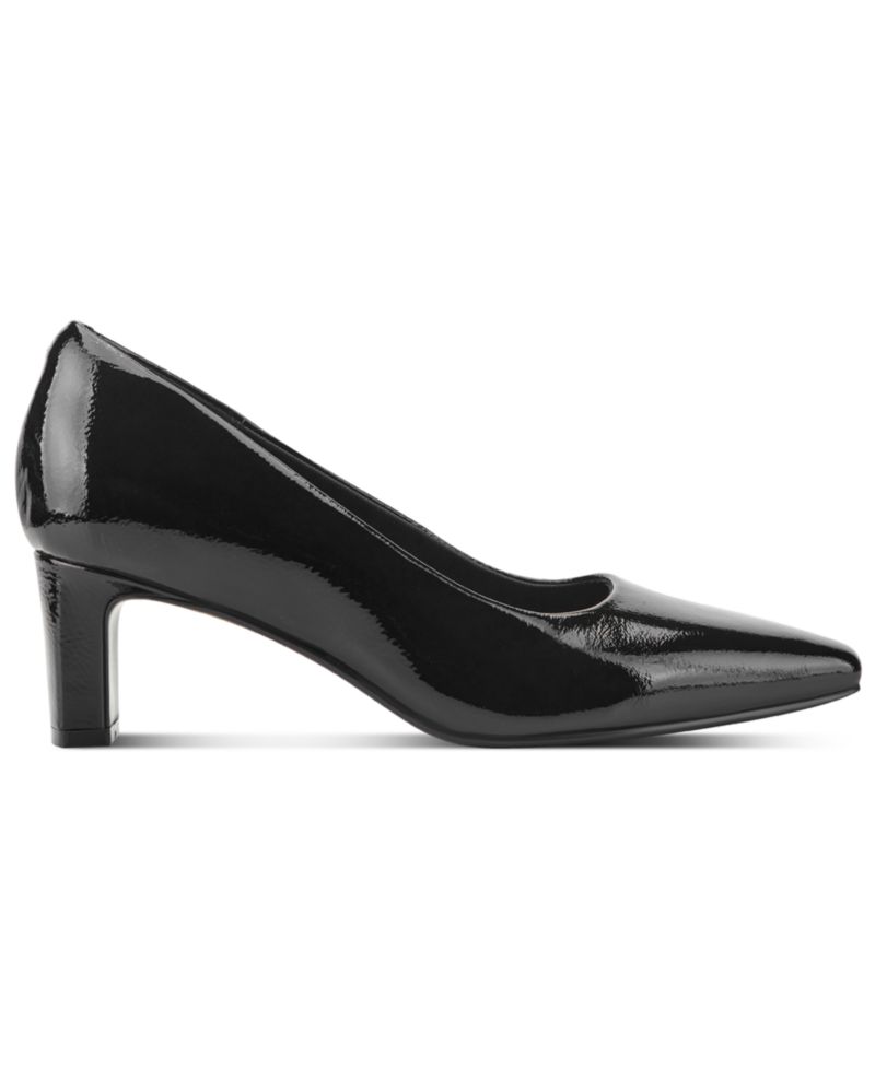 Women's Merida Total Motion Leather Block Heel Pumps