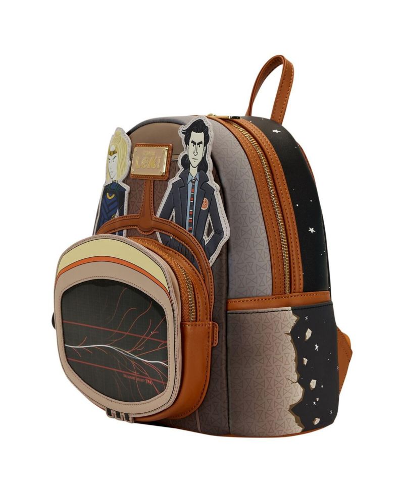 Men's and Women's Loki TVA Multiverse Lenticular Mini Backpack