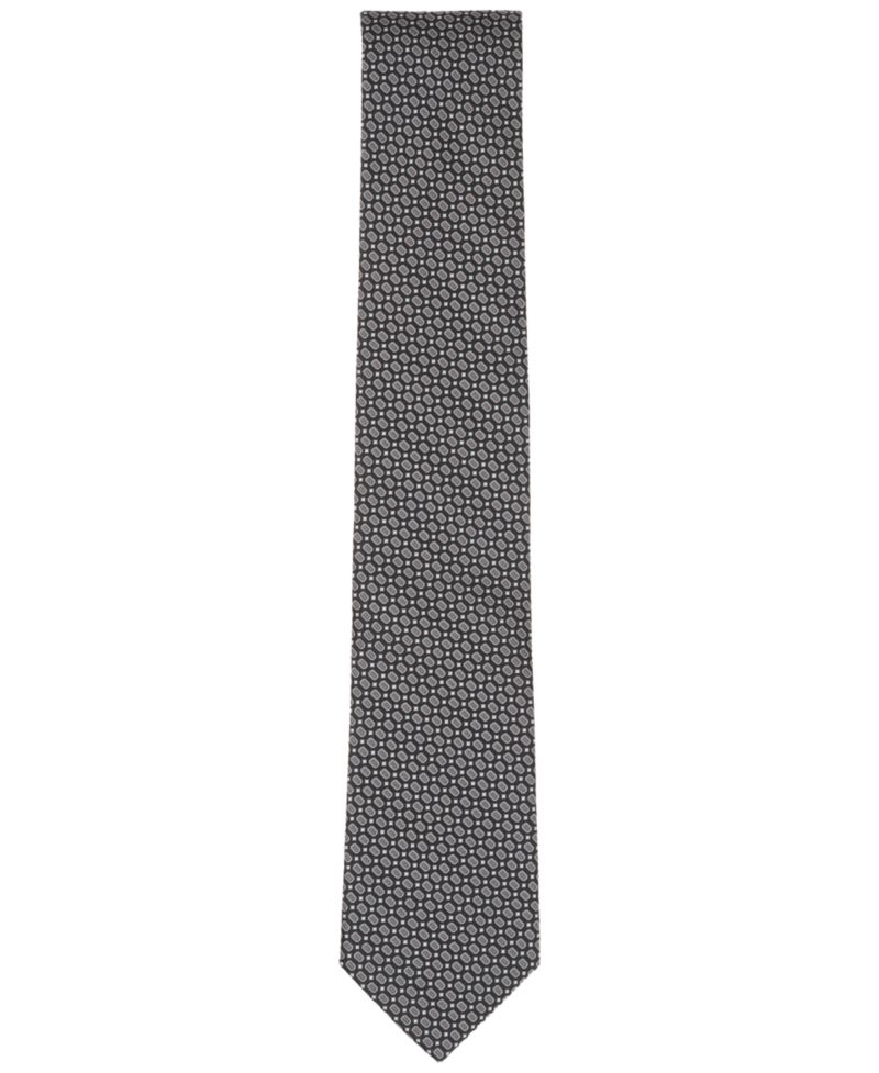 Men's Renato Geometric Pattern Slim Tie