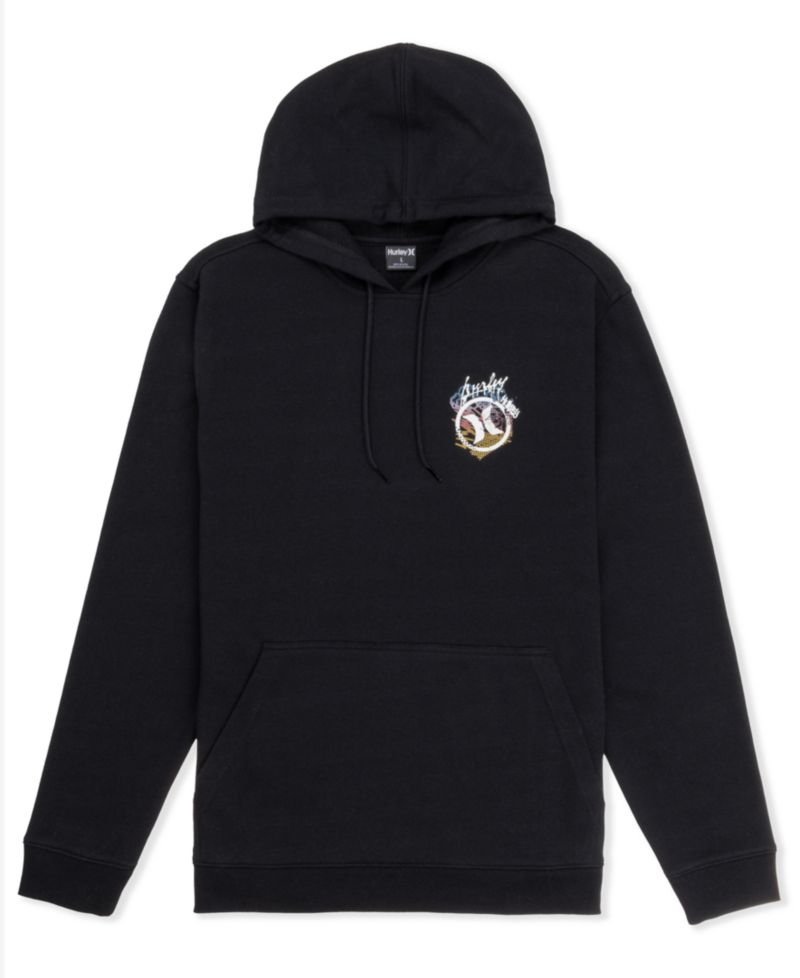 Men's Crusty Printed Graphic Pull-On Hoodie
