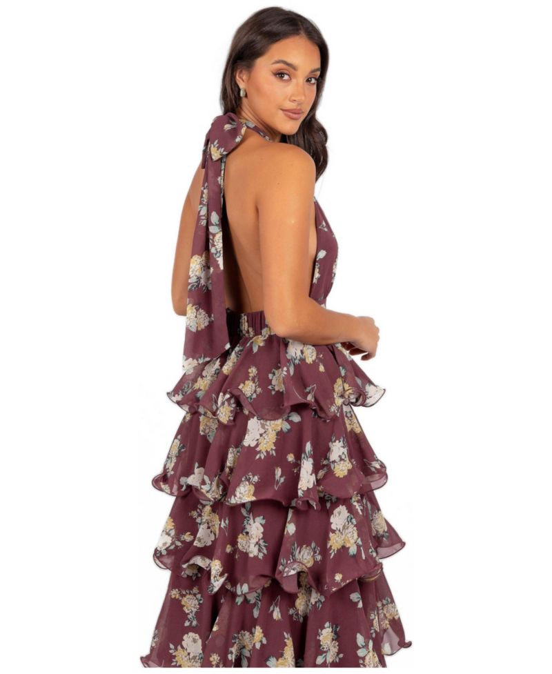 Women's Kendall Maxi Halterneck Dress