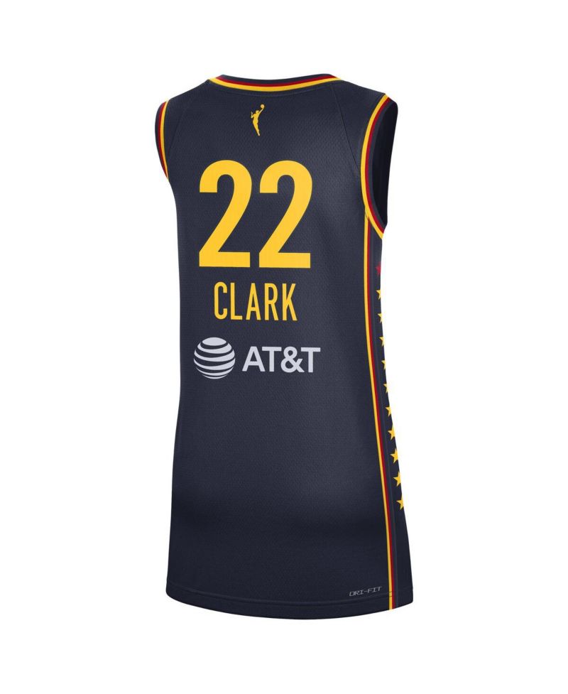 Men's and Women's Caitlin Clark Navy Indiana Fever 2024 WNBA Draft Explorer Edition Victory Player Jersey