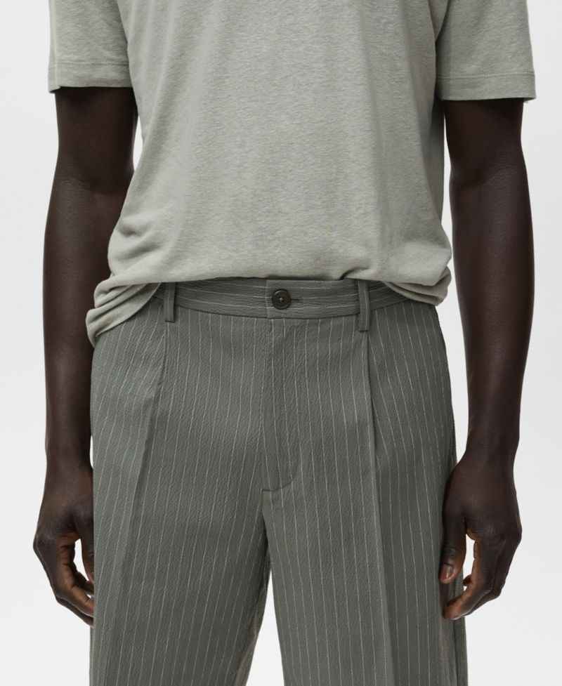 Men's Slim-Fit Chino Cotton Bermuda Shorts