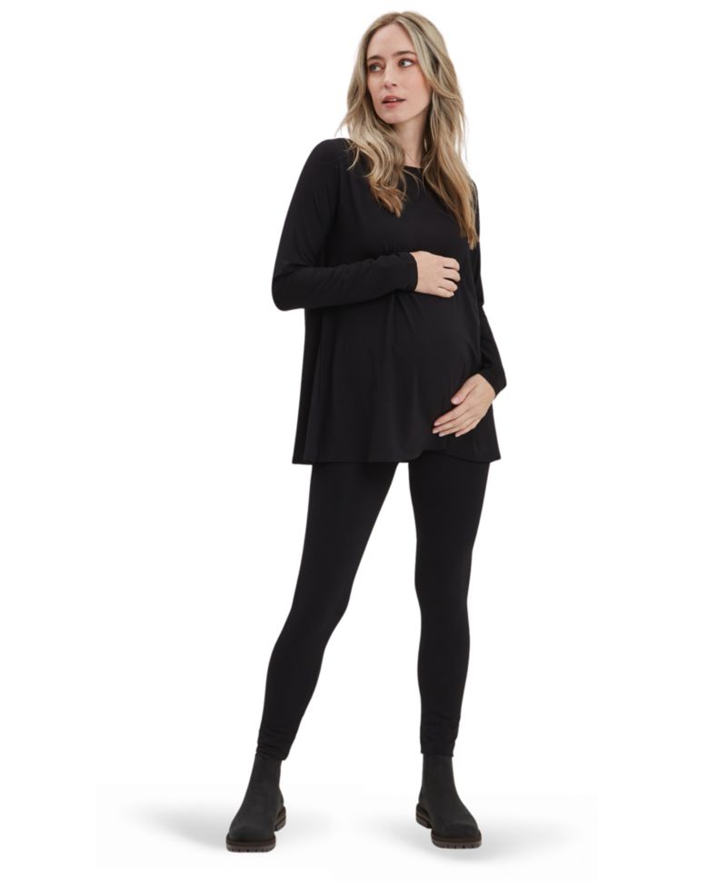 Women's Nicolette Maternity & Nursing Boatneck Top