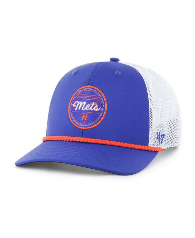Men's Royal/White New York Mets Fairway Trucker Adjustable Hat
