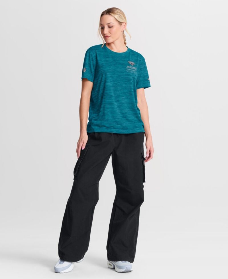 Women's Teal Jacksonville Jaguars Sideline Velocity Dri-FIT T-Shirt