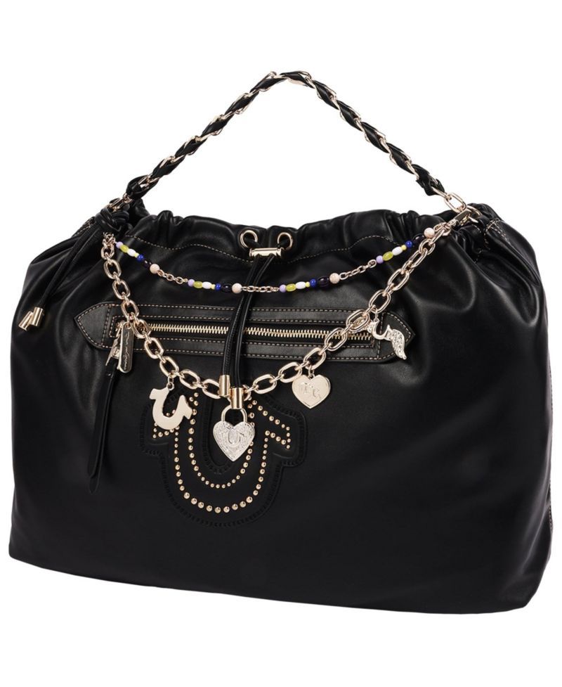 Women's Vintage Chain Soft Hobo Bag