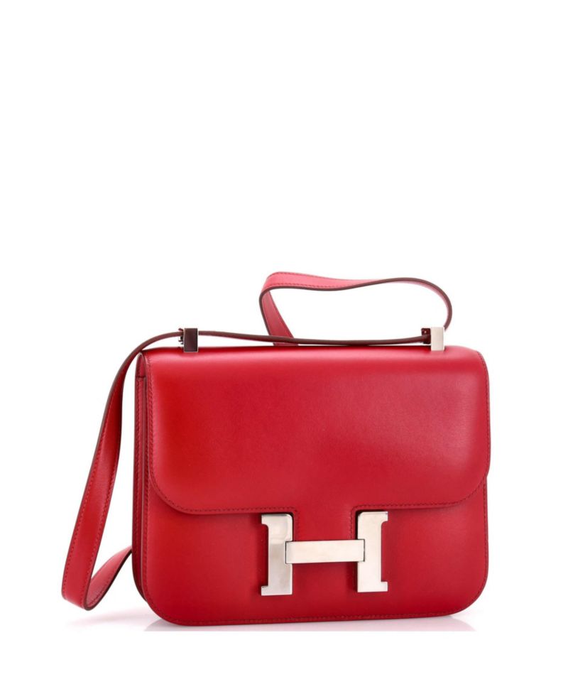 Pre-Owned Hermes 24 Constance NM Bag Box Calf
