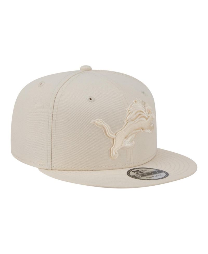 Men's Cream Detroit Lions Colorpack 9FIFTY Snapback Hat