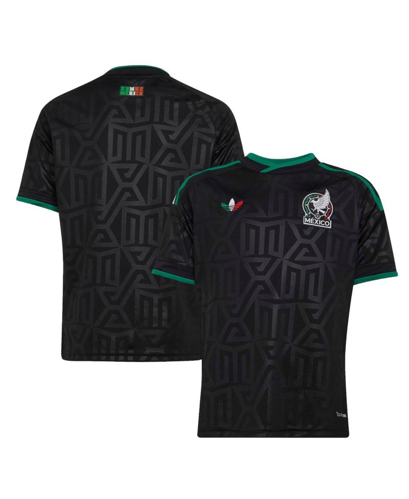 Big Boys and Girls Black Mexico National Team 2026 Third Replica Jersey