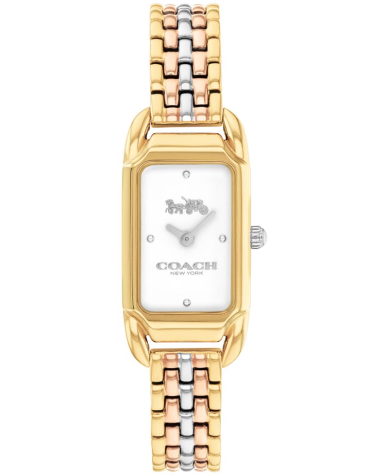 Women's Cadie Tri-Tone Stainless Steel Bracelet Watch, 17.5mm