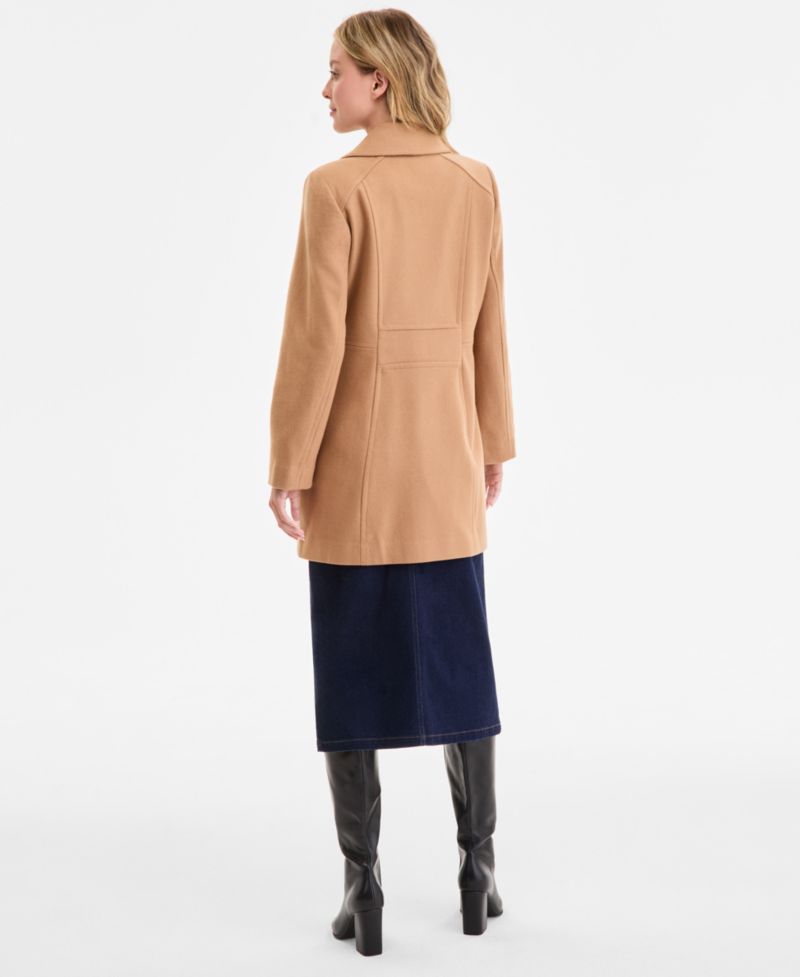 Women's Double-Breasted Peacoat