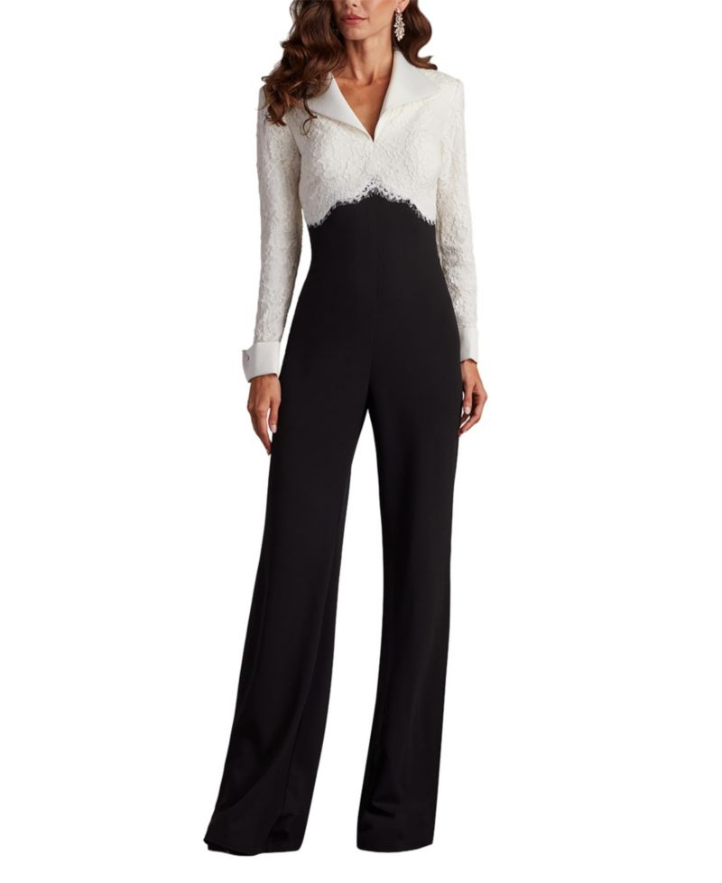 Women's Deacon Collar Jumpsuit