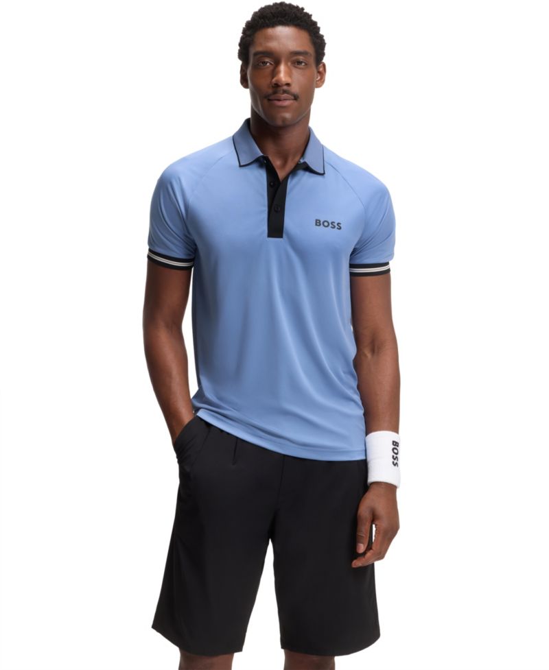Men's Moisture Management Slim-Fit Polo Shirt