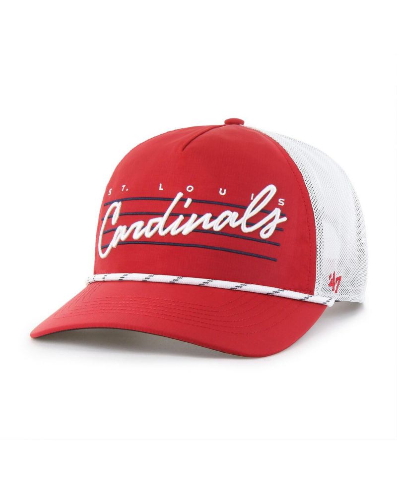 Men's Red St. Louis Cardinals Brrr Downburst Mesh Hitch Adjustable Hat