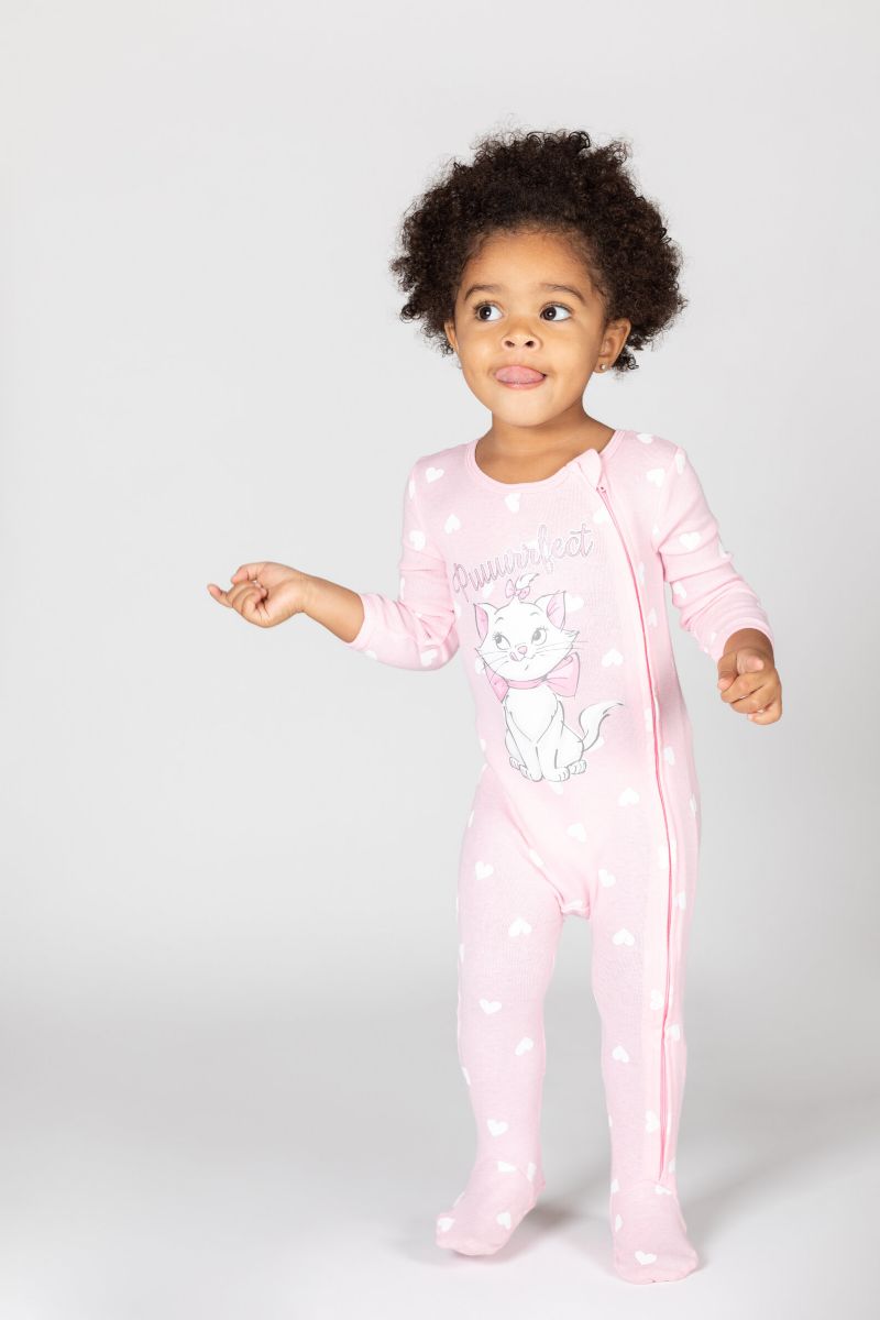 Baby Girls 101 Dalmatians 3 Pack Sleep N' Play Coveralls