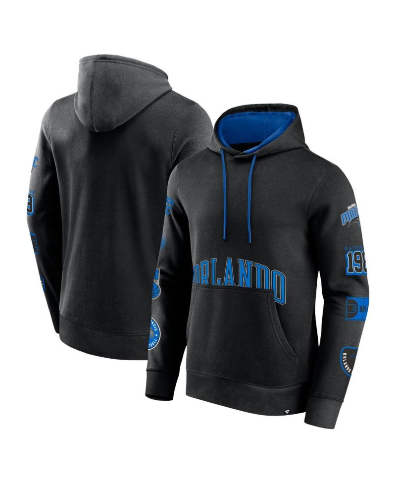 Men's Black Orlando Magic Home Court Pullover Hoodie