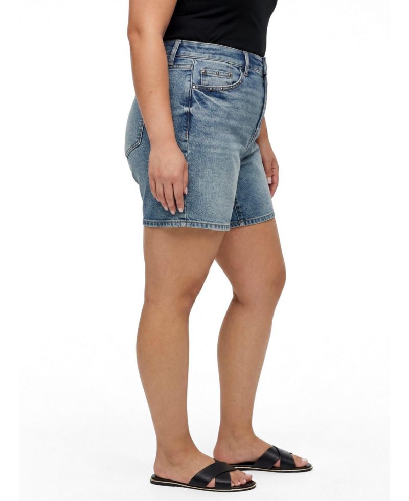 Women's High-Rise Dad Denim Short