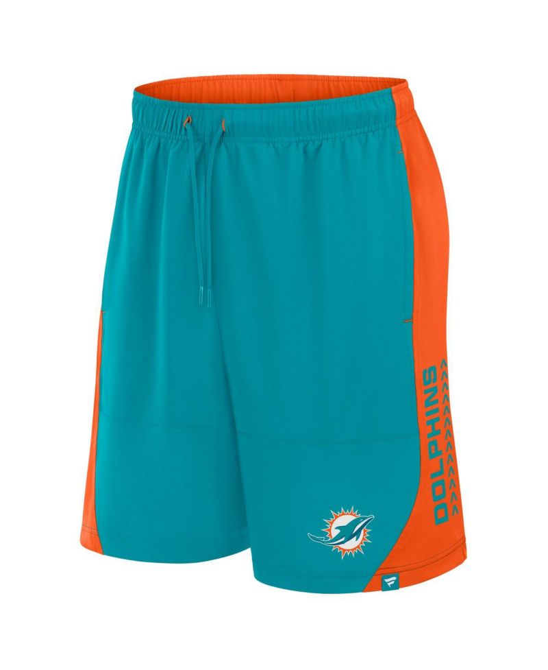 Men's Aqua Miami Dolphins No Defense Shorts