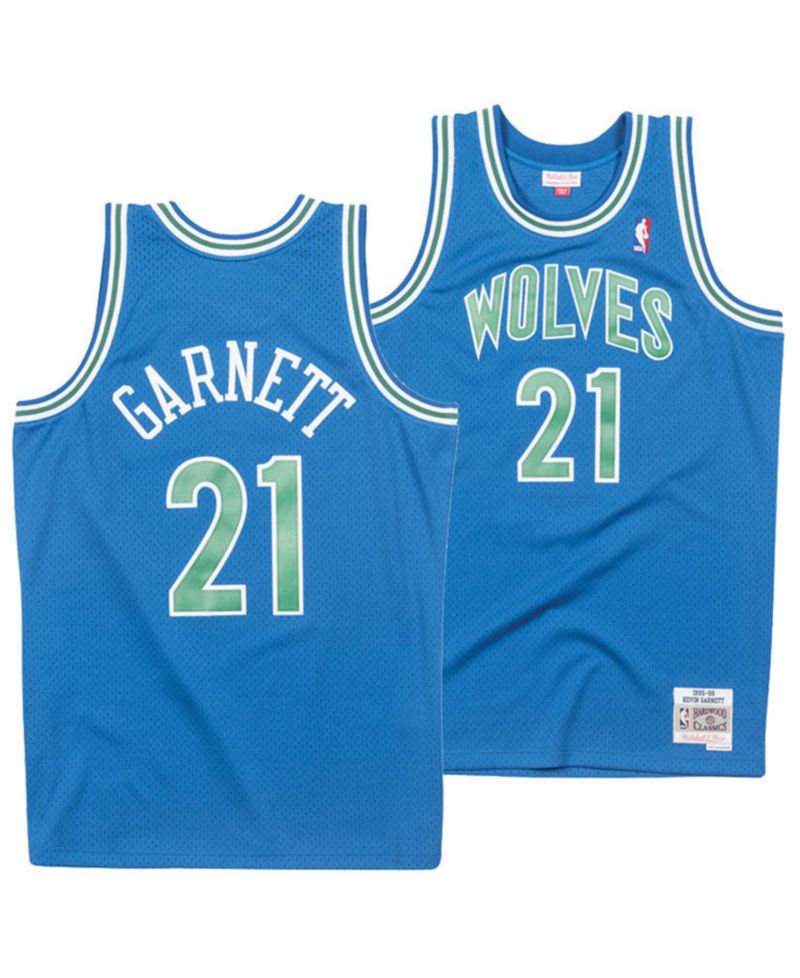 Big Boys Kevin Garnett Minnesota Timberwolves Hardwood Classic Swingman Jersey