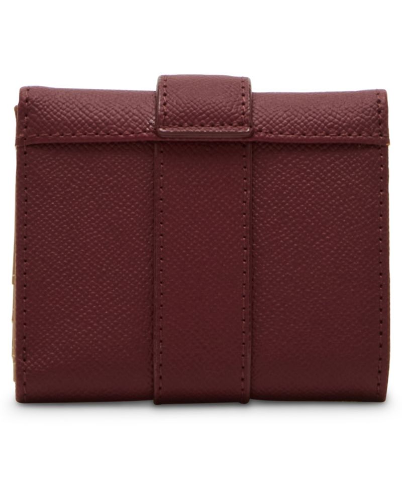 Covered Buckle Flap Wallet Gift Set