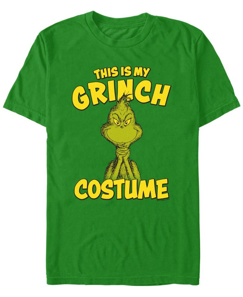 Men's Grinch Costume Short Sleeve T-Shirt