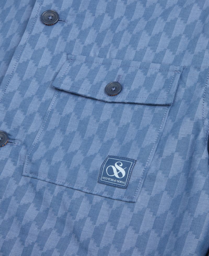 Men's Button-Front Shacket