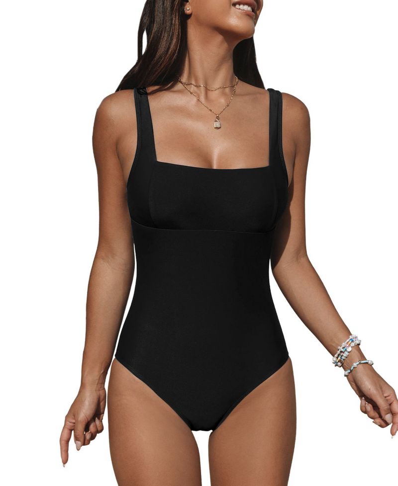 Women's Chic One-Piece Swimsuit for Effortless Style