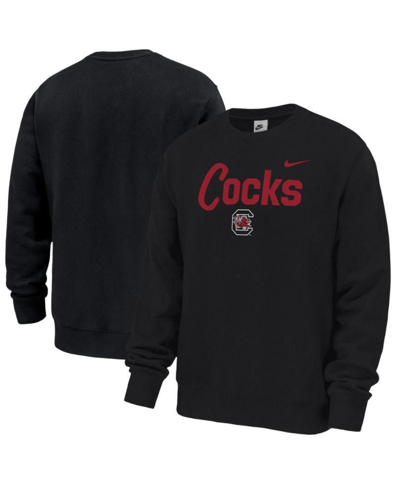 Men's Black South Carolina Gamecocks Go Cocks Club Fleece Sweatshirt