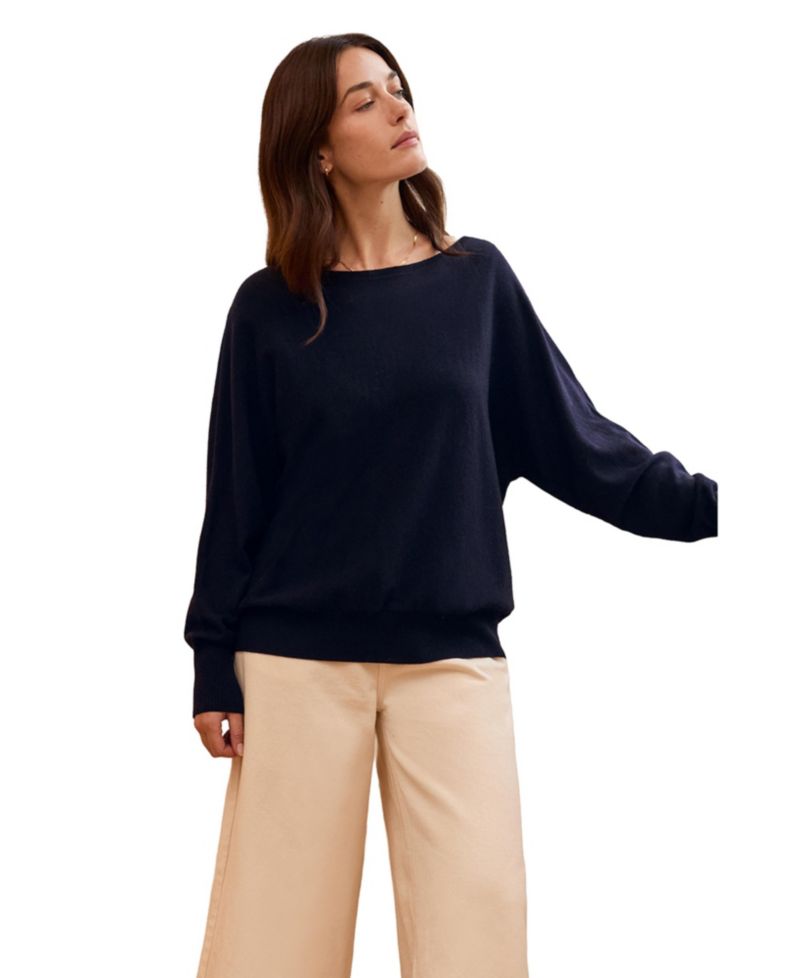 Women's Fine Knit Merino Relaxed Sweater