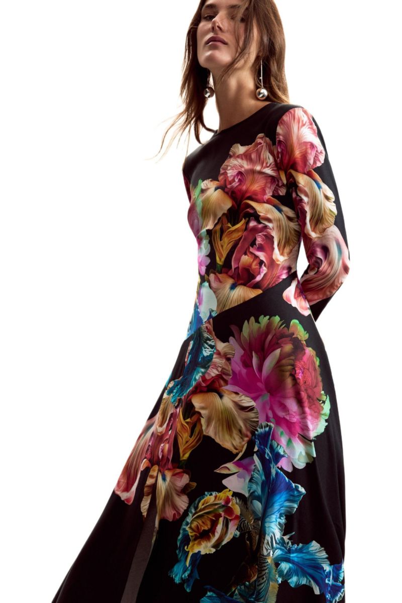 Women's Long-Sleeved M. C. Lacroix Dress