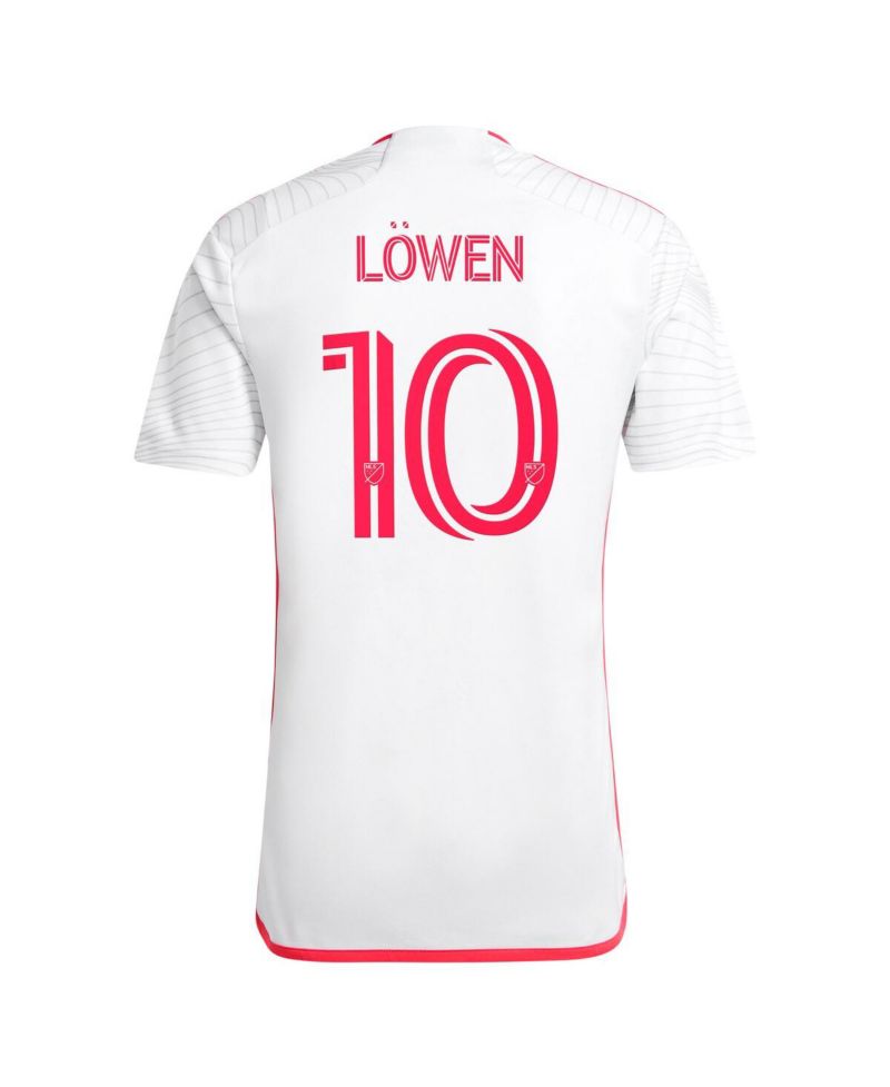 Men's Eduard Lowen White St. Louis City SC 2024 The Confluence Kit Replica Player Jersey