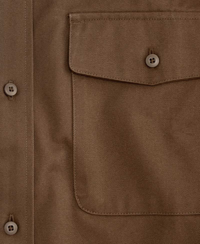 Men's Cotton Heavy Twill Overshirt