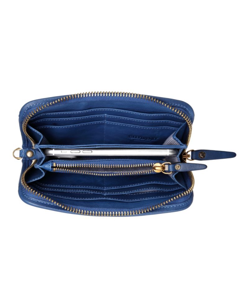 Mola Leather Clutch