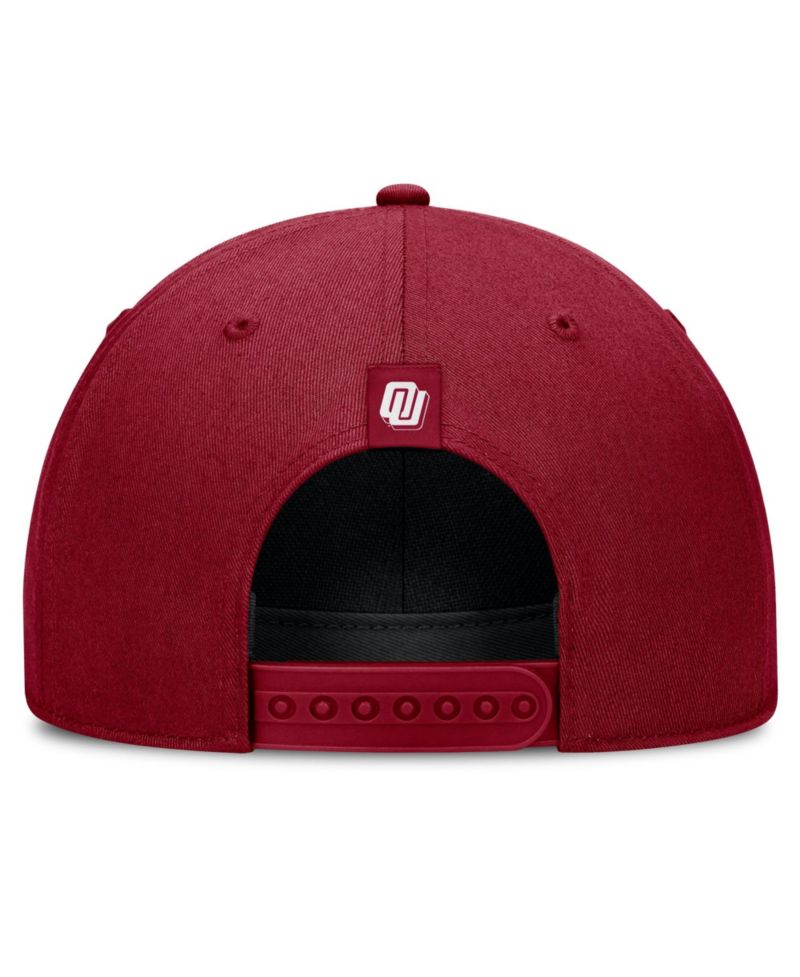 Men's and Women's Crimson Oklahoma Sooners 2026 Basketball Refresh 5-Panel Rope Rise Hat