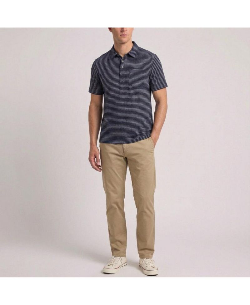 Men's Michael Stripe Polo