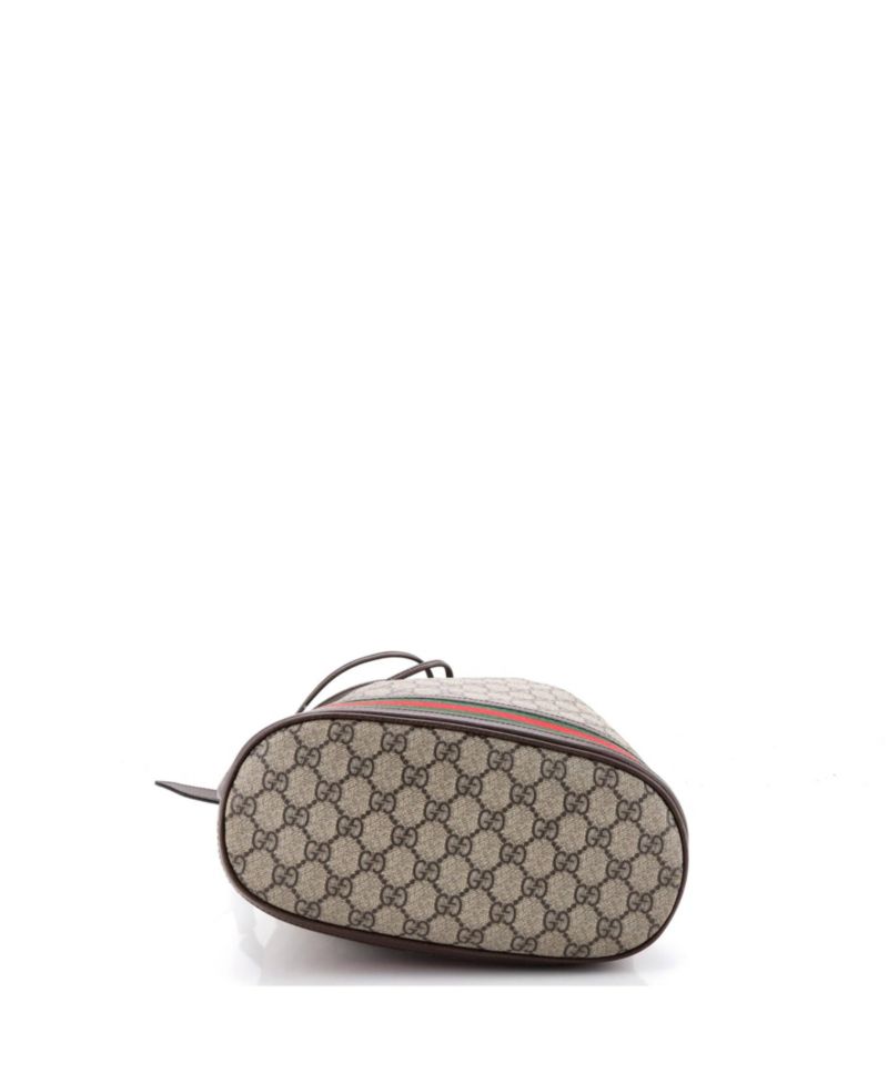 Medium Ophidia Bucket Bag GG Coated Canvas