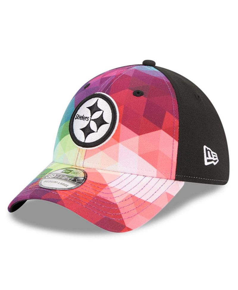 Men's and Women's Multicolor, Black Pittsburgh Steelers 2023 NFL Crucial Catch 39THIRTY Flex Hat
