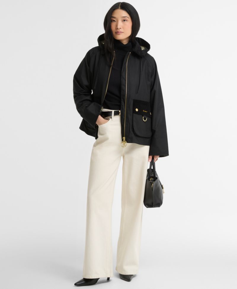 Women's Carville Hooded Wax Jacket