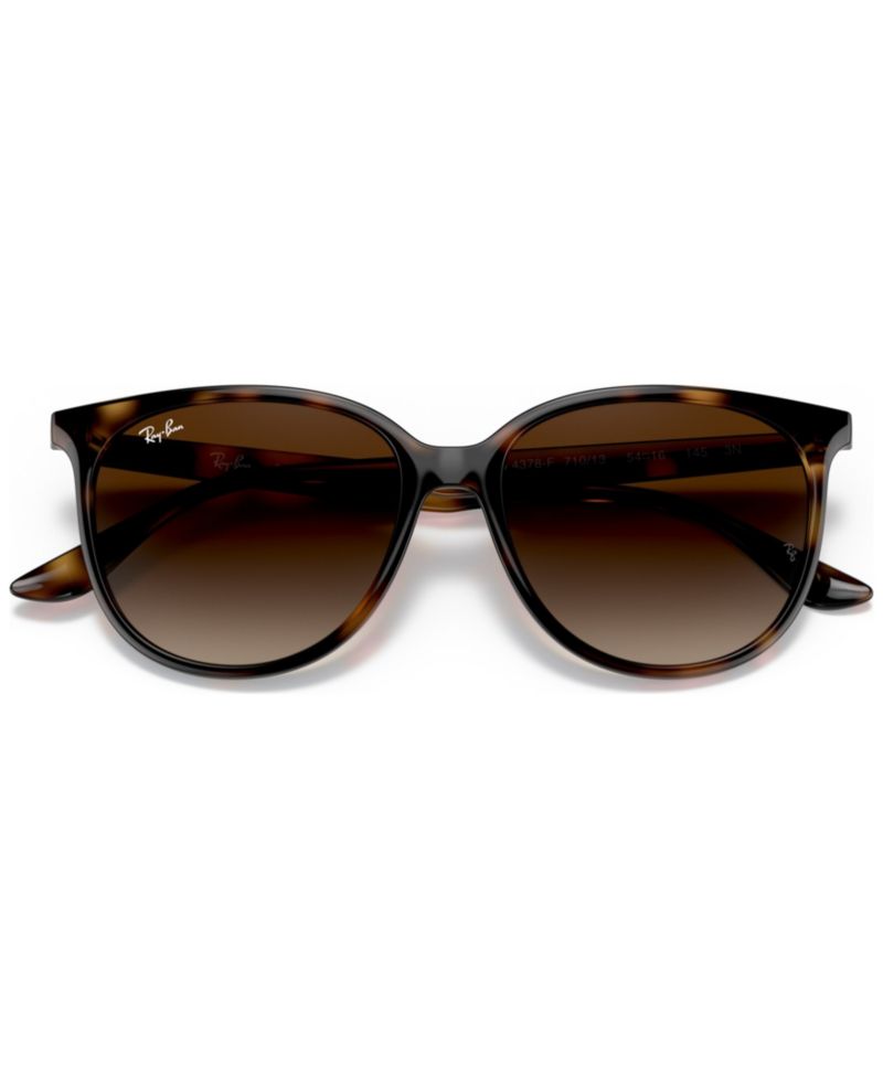 Women's Low Bridge Fit Sunglasses, Rb4378 54